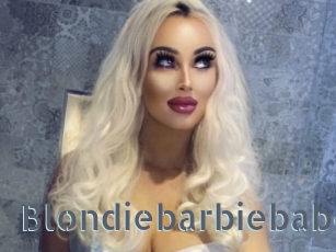 Blondiebarbiebabe