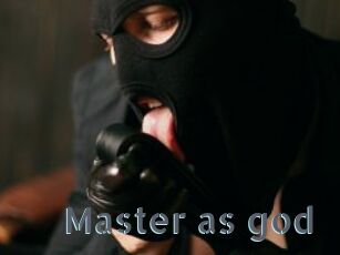 Master_as_god