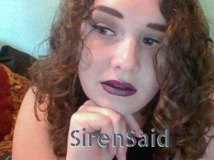 SirenSaid